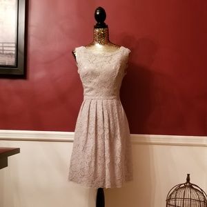 Watters & Watters Lace Cocktail Dress